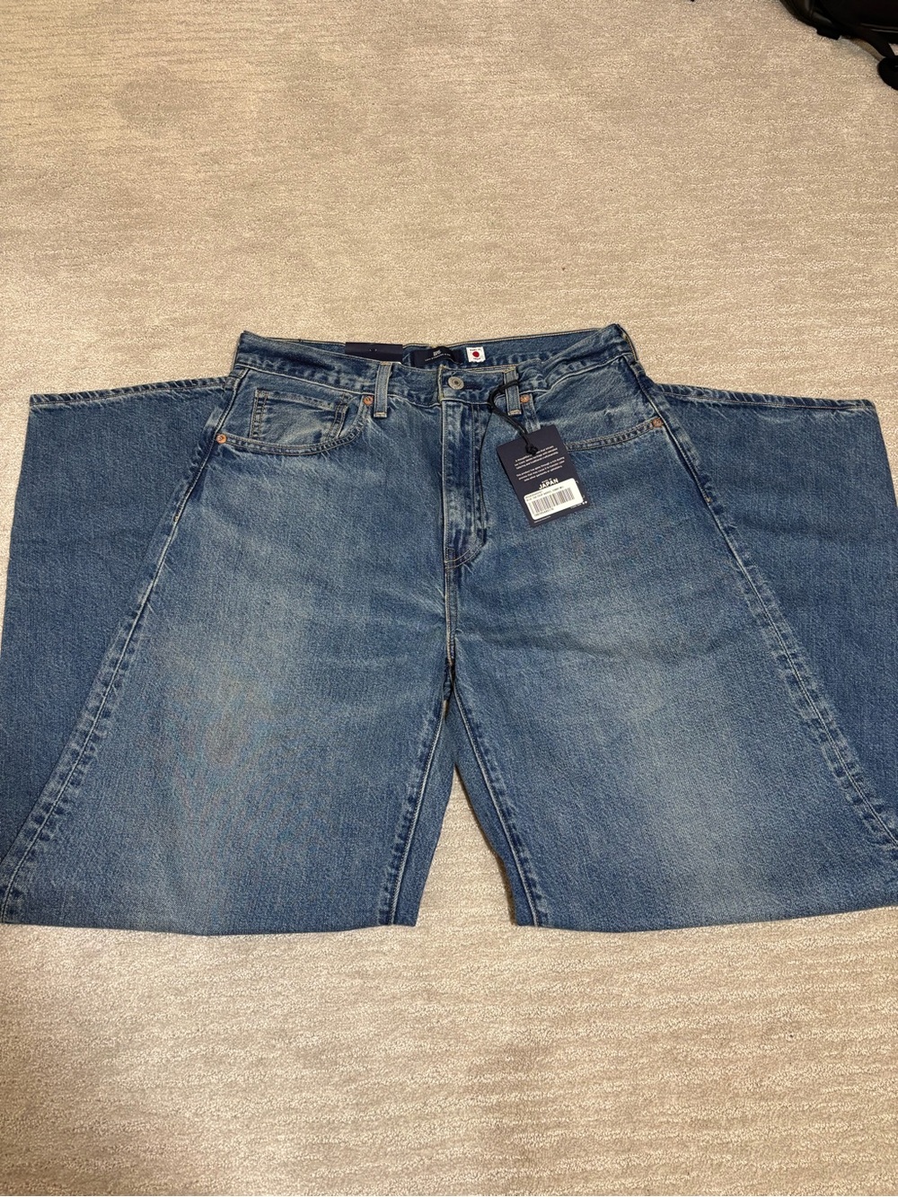 NWT Levi's Drop Barrel Japanese Denim 29-31 Originally $295